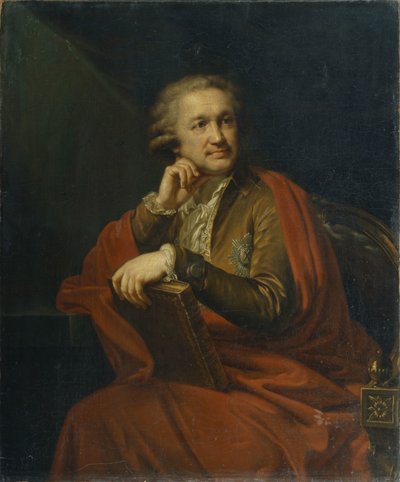 صورة للأمير ألكسندر سيرجيفيتش ستروغانوف 1733-1811 ، 1793 بواسطة يوهان المعمدان من لامبي الأكبر