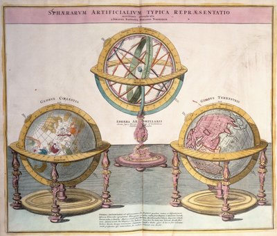 المقالات القصيرة من العالم من Grosser Atlas ، 1725 بواسطة يوهان بابتيستا هومان