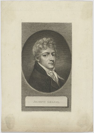 صورة جوزيف جراسي 1757-1838 ، 1804. بواسطة Johann Christian Benjamin Gottschick