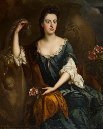صورة للسيدة جوديث كوربيت ، 1680-1710 (زيت على قماش) بواسطة يوهان كلوسترمان
