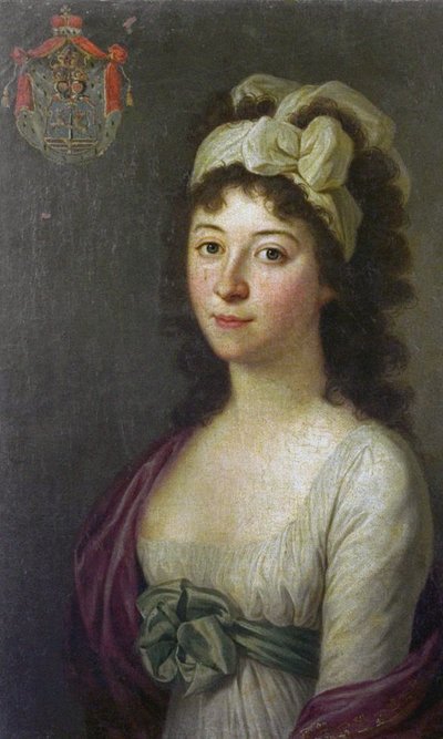 الكونتيسة آنا لويزا باربرا بابيت أوديسكالتشي 1778-1813 ، ني كيغليفيتش دي بوزين. بواسطة يوهان دانيال دونات