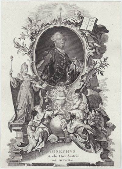 جوزيف الثاني (1741-1790)-2 بواسطة يوهان اساياس نيلسون