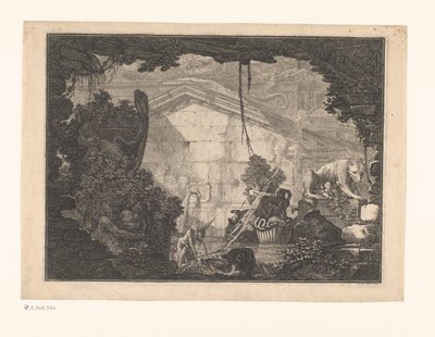 العمارة Capriccio مع الأرقام بواسطة يوهان فرديناند هيتزيندورف فون هوهنبرج