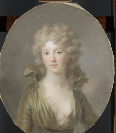فريدريكا لويزا ويلهيلمينا (1774-1837) ، أميرة بروسيا. منذ عام 1791 زوجة فيليم فريدريك أمير أورانج ناسو بواسطة Johann Friedrich August Tischbein
