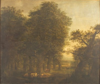 خشب البلوط بواسطة Johann Friedrich Weitsch