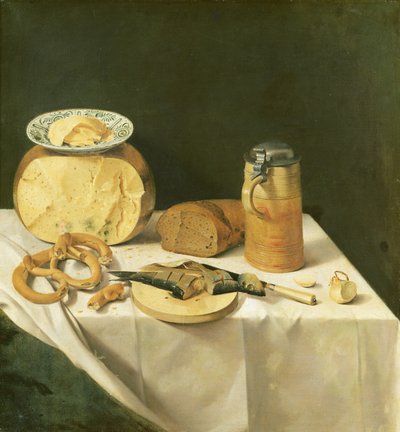 الإفطار لا يزال الحياة بواسطة Johann Georg Hinz