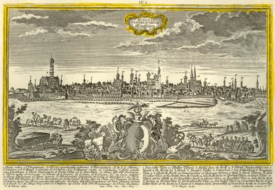 أوغسبورغ ، c1740. بواسطة يوهان جورج رينجلين