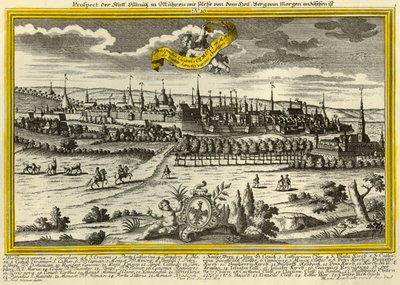 أولوموك ، ج 1740. بواسطة يوهان جورج رينجلين