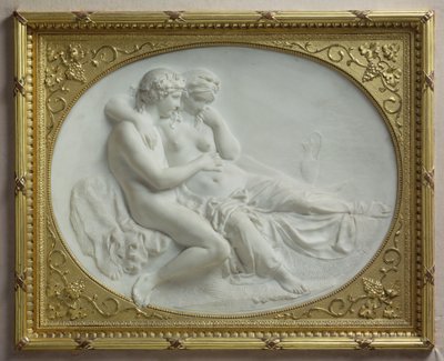 باخوس يريح أريادن ، 1793 (رخام) بواسطة Johann Gottfried Schadow