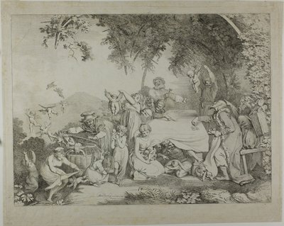 مزاد كيوبيد بواسطة Johann Heinrich Ramberg