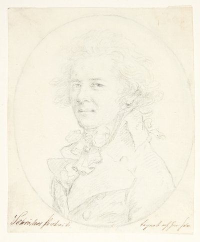 تصوير شخصي(؟) بواسطة Johann Heinrich Schroder