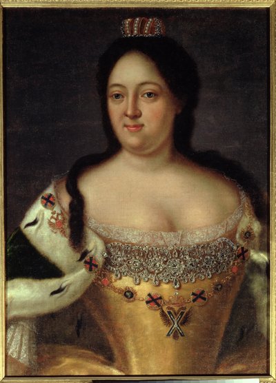 صورة الإمبراطورة آنا ايوانوفنا (1693-1740) بواسطة يوهان هاينريش ويديكيند