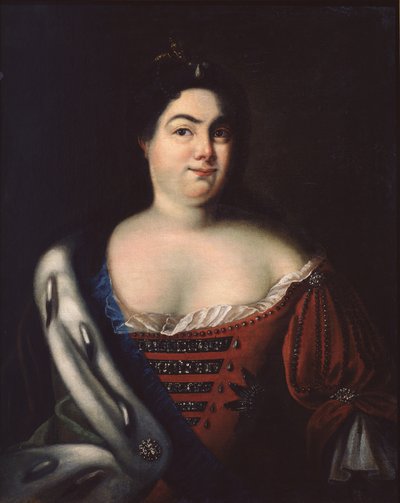 صورة الإمبراطورة كاثرين I. 1684-1727 ، أوائل القرن الثامن عشر. بواسطة يوهان هاينريش ويديكيند