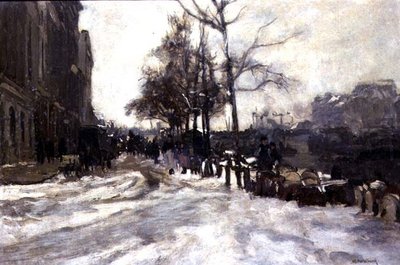 الشتاء ، روتردام بواسطة يوهان هندريك ماستنبريك