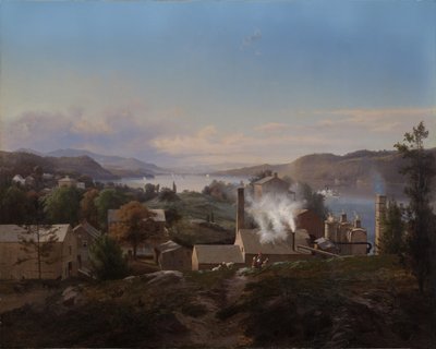 Poughkeepsie Iron Works (Bech&39;s Furnace) ، 1856 بواسطة يوهان هيرمان كارمينكي