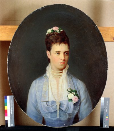 صورة الإمبراطورة الروسية ماريا فيودوروفنا (1847-1928) بواسطة Johann Koler