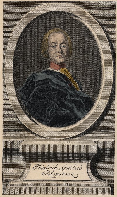 فريدريش جوتليب كلوبستوك (1724-1803) ، شاعر ألماني بواسطة يوهان مارتن بيرنيجروث