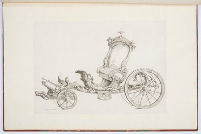 تصميم كابورليه بواسطة Johann Michael Hoppenhaupt II