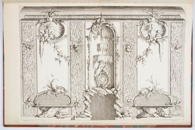 تصميم لشاشة بواسطة Johann Michael Hoppenhaupt II