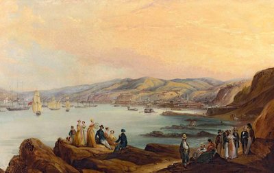 الإسبانية: Caleta el membrillo, Valparaíso o Personajes de Valparaíso بواسطة يوهان موريتز روجينداس