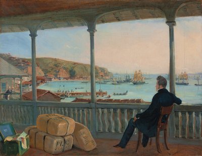 فالبارايسو ، 1841 بواسطة Johann Moritz Rugendas
