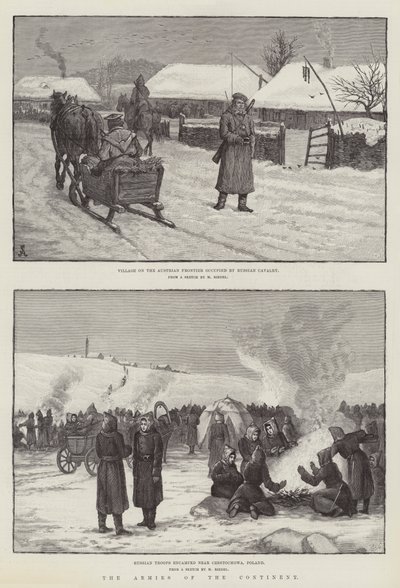 جيوش القارة بواسطة Johann Nepomuk Schonberg