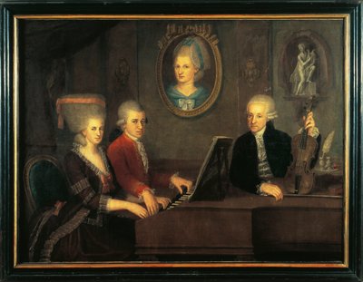 Austria, Salzburg, Mozart Family بواسطة Johann Nepomuk della Croce