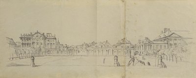 Josefstädter Glacis mit Palais Trautson بواسطة يوهان بيتر كرافت