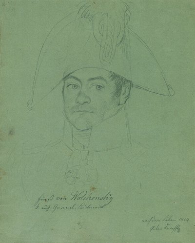 الأمير بيوتر ميخائيلوفيتش فولكونسكي 1776-1852 ، 1814. بواسطة يوهان بيتر كرافت
