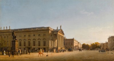 الأوبرا الملكية ، أونتر دين ليندن 1845. بواسطة يوهان فيليب إدوارد جارتنر