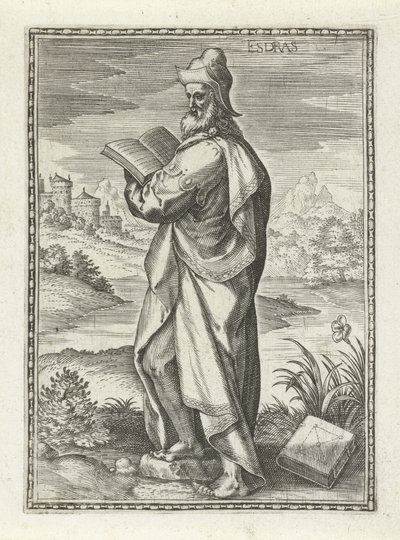 عزرا Esdras (العنوان على الكائن) أشخاص من العهد القديم (عنوان السلسلة) بواسطة يوهان سادلر (أنا)
