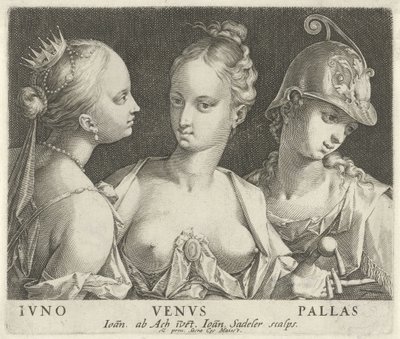 جونو ، فينوس أون مينيرفا Ivno Venvs Pallas (العنوان على الكائن) بواسطة يوهان سادلر (أنا)