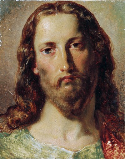 رأس المسيح بواسطة يوهان تيل الأصغر