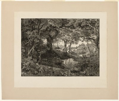 المناظر الطبيعية الإيطالية الكبيرة بواسطة Johann Wilhelm Schirmer