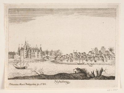 قلعة Nykøbing ، فالستر بواسطة Johanna Maria Pontoppidan