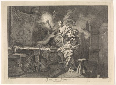 سيريس يمنع قتل تريبتوليموس Lyncus و Loup-cervier (العنوان على الكائن) مشاهد توراتية وأسطورية واستعاريّة (عنوان المسلسل) بواسطة جيرارد دي لايرس
