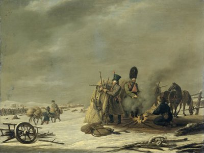 إقامة مؤقتة في مولوديتشنو ، 3-4 ديسمبر 1812: حلقة من تراجع نابليون من روسيا بواسطة جوهانس هاري (أنا)