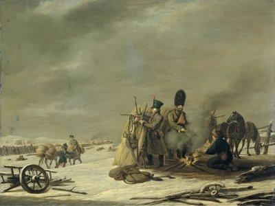 إقامة مؤقتة في مولوديتشنو ، 3-4 ديسمبر 1812: حلقة من تراجع نابليون من روسيا بواسطة يوهانس هاري