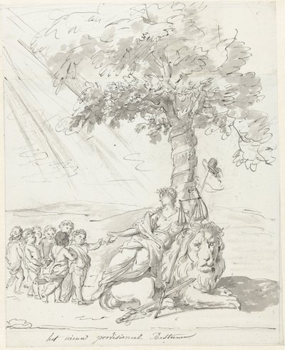 تأسست الحكومة الشعبية ، وسام أمستلفيلد ، 1795 المجلس المؤقت الجديد (العنوان على الكائن) بواسطة مجهول
