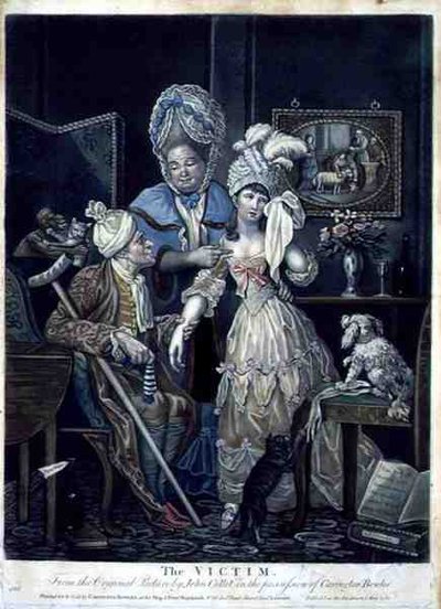 الضحية ، حانة. بواسطة Carington Bowles (fl.1744-93) بواسطة جون (بعد) كوليت