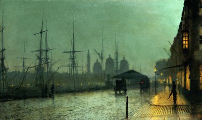 Humber Dockside ، هال ، 1882 بواسطة جون اتكينسون جريمساو