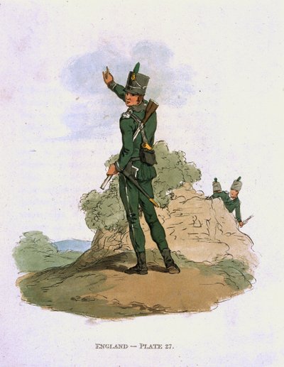 البنادق ، 1813 حوالي بواسطة جون أوغستوس أتكينسون