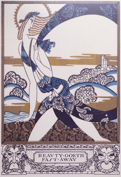 "Beauty Goeth Fast Away" من "Everyman" الذي نشرته Chapman & Hall بواسطة جون اوستن