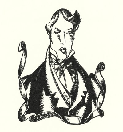 رسم Finis لـ Don Juan بواسطة Lord Byron (litho) بواسطة جون اوستن