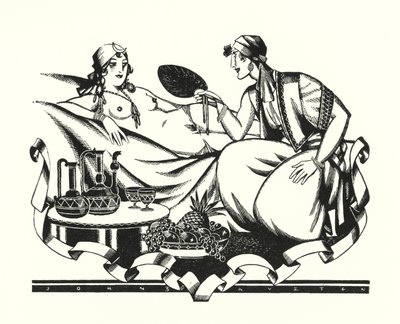 رسم توضيحي لدون جوان للورد بايرون (ليثو) بواسطة جون اوستن