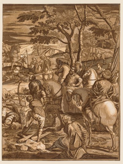 صلب ، 1741. بواسطة جون بابتيست جاكسون