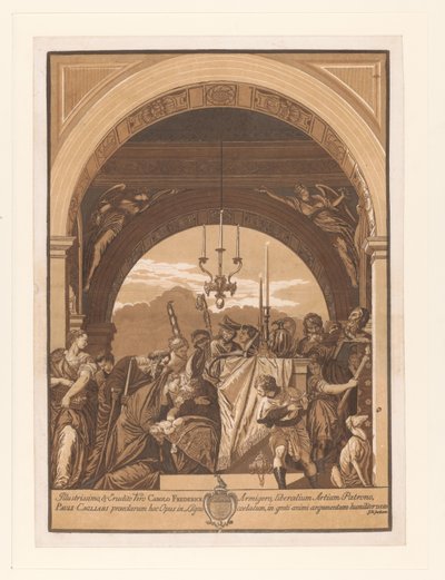 تقديم المسيح في الهيكل الأعمال الفنية لأساتذة البندقية (عنوان السلسلة) اختيار Opera (عنوان المسلسل) بواسطة جون بابتيست جاكسون