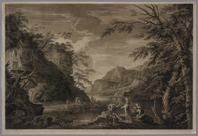 أبولو و العرافة ، 1779. بواسطة جون براون