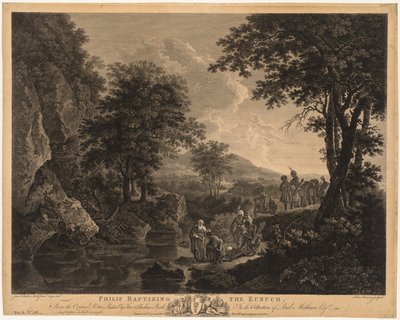 فيليب يعمد الخصي ، 1772. بواسطة جون براون
