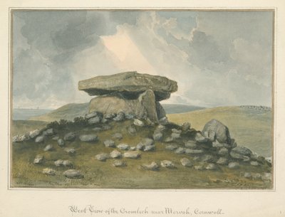 كورنوال - مورفه - "The Cromlech" ، 1821 بواسطة جون باكلر